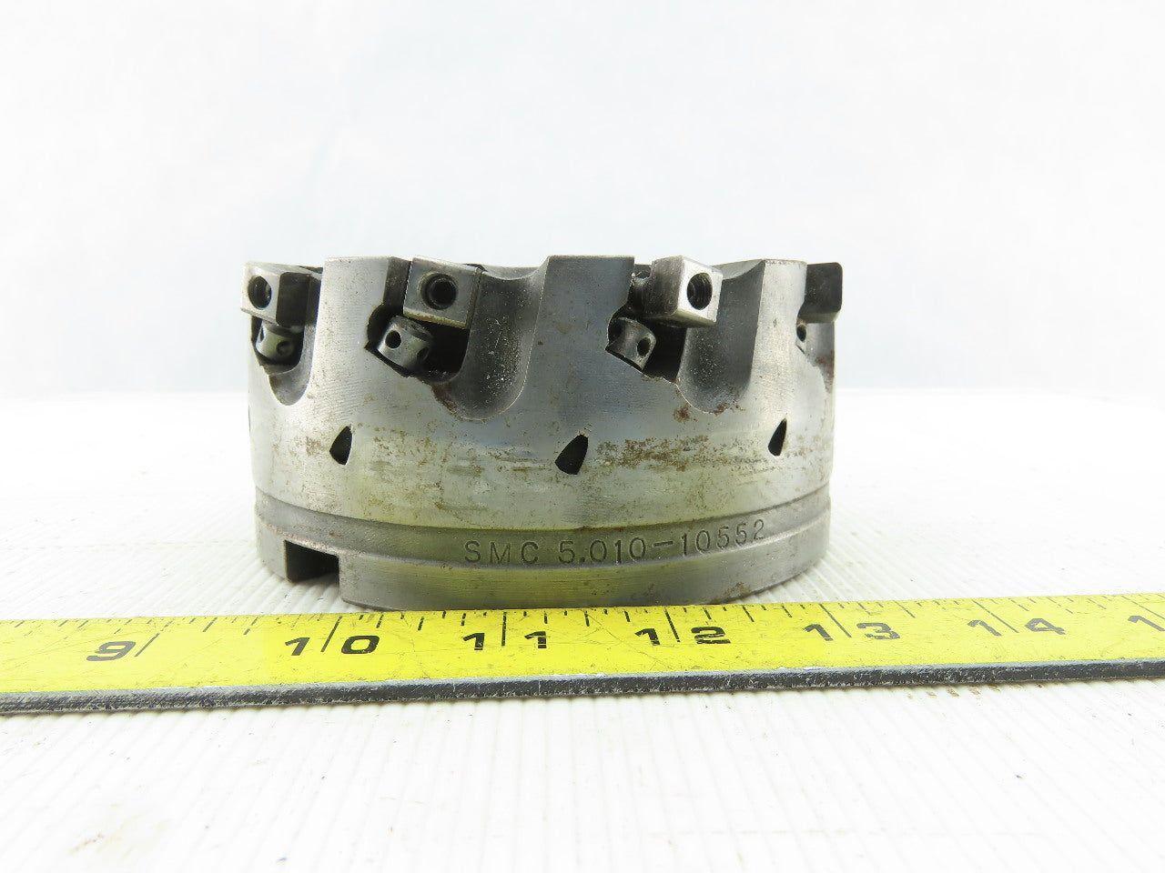 Dijet SMC 5.010-10552 5" Indexable Face Mill Cutter 1-1/2" Arbor 10 Flute