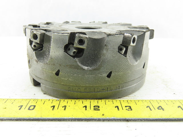 Dijet SMC 5.010-10919 5" Indexable Face Mill Cutter 1-1/2" Arbor 10 Flute