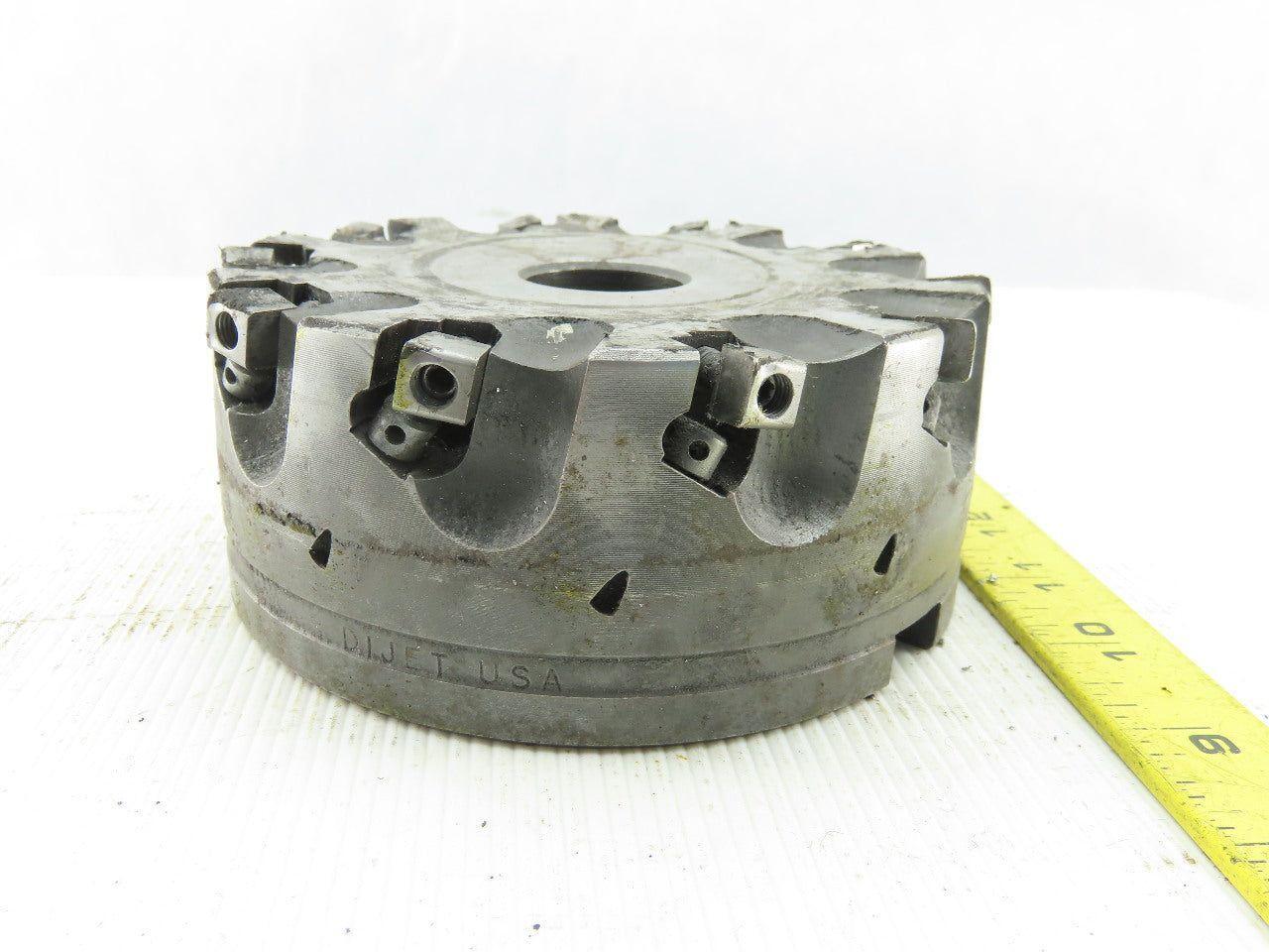 Dijet SMC 5.010-10919 5" Indexable Face Mill Cutter 1-1/2" Arbor 10 Flute
