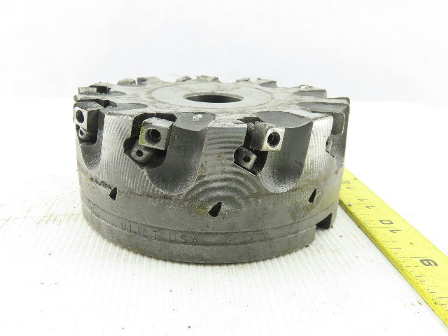 Dijet SMC 5.010-10919 5" Indexable Face Mill Cutter 1-1/2" Arbor 10 Flute