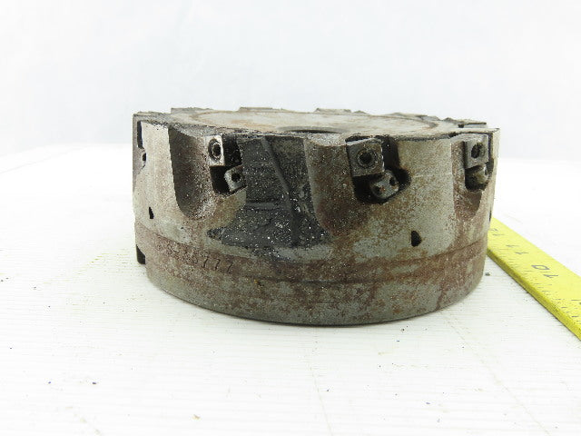 Dijet SMC 6.010-10456 3.5" Indexable Face Mill Cutter LH 1-1/2" Arbor 6 Flute
