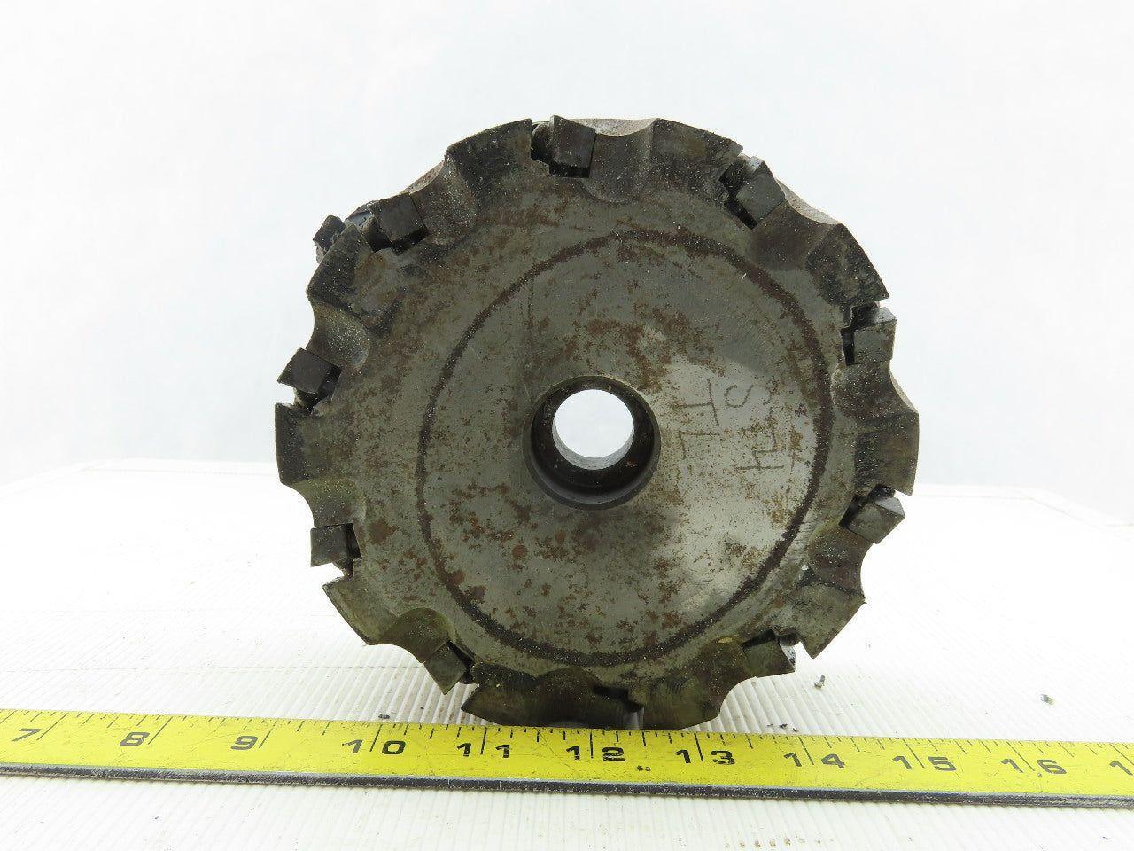 Dijet SMC 6.010-10456 3.5" Indexable Face Mill Cutter LH 1-1/2" Arbor 6 Flute