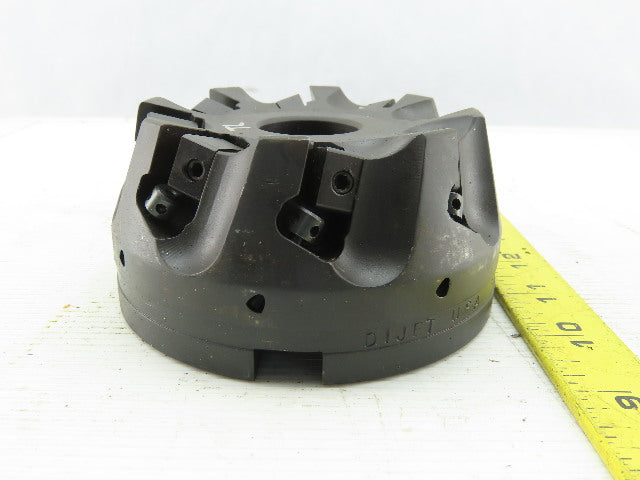 Dijet SMC4008-0028 4" Indexable Face Mill Cutter 1-1/2" Arbor 8 Flute