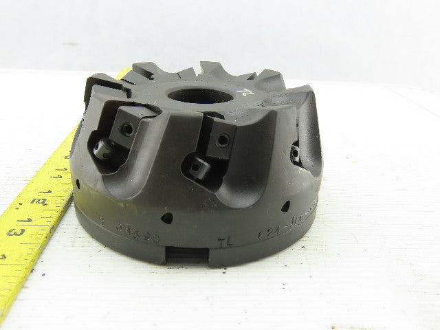Dijet SMC4008-0028 4" Indexable Face Mill Cutter 1-1/2" Arbor 8 Flute