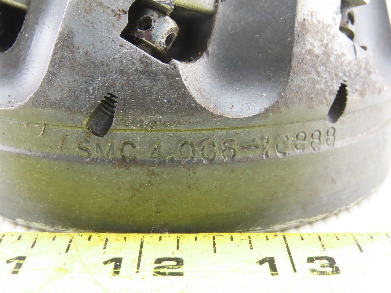 Dijet SMC4008-10888 4" Indexable Face Mill Cutter 1-1/2" Arbor 8 Flute