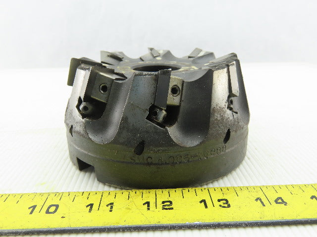 Dijet SMC4008-10888 4" Indexable Face Mill Cutter 1-1/2" Arbor 8 Flute