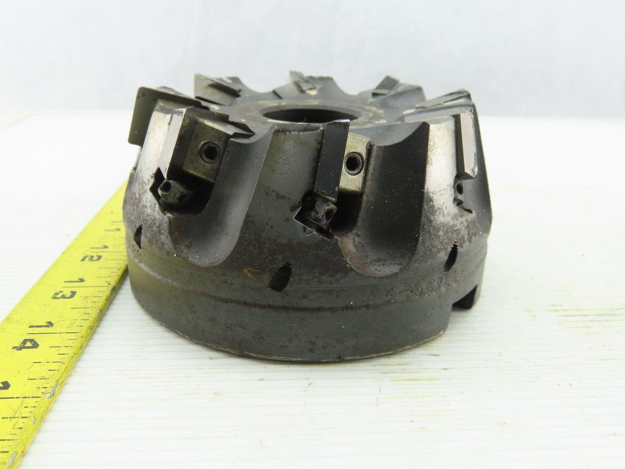 Dijet SMC4008-10888 4" Indexable Face Mill Cutter 1-1/2" Arbor 8 Flute