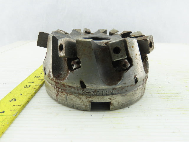 Dijet SMC4008-10889 4" Indexable Face Mill Cutter 1-1/2" Arbor 8 Flute