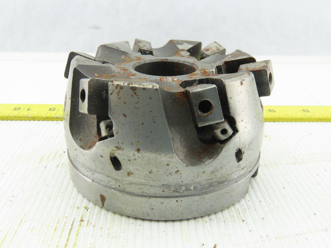 RK Tool SMC3506-13073L 3.5" Indexable Face Mill Cutter LH 1-1/2" Arbor 6 Flute