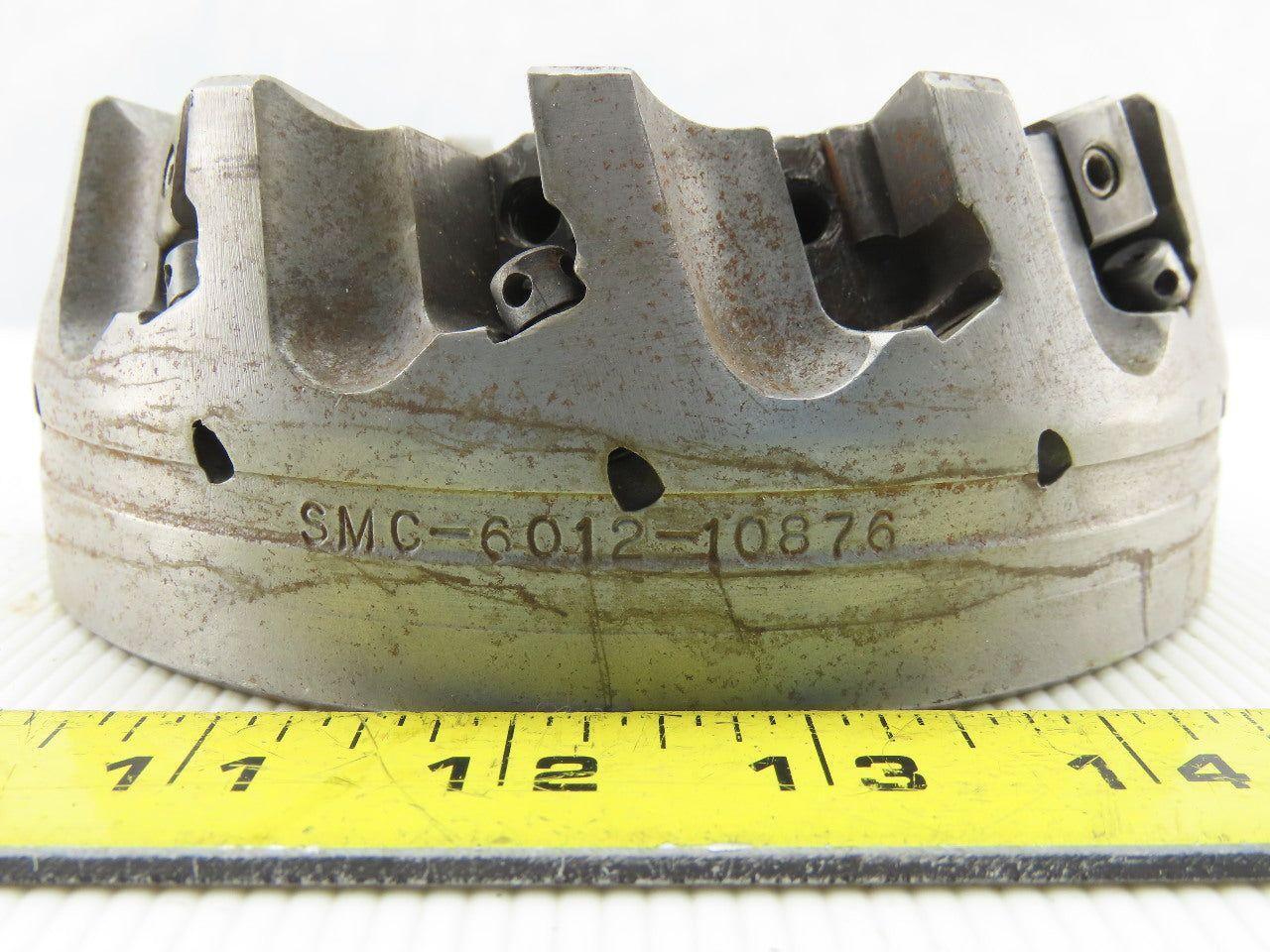 DiJet SMC-6012-10876 6" Indexable Face Mill Cutter 1-1/2" Arbor 12 Flute