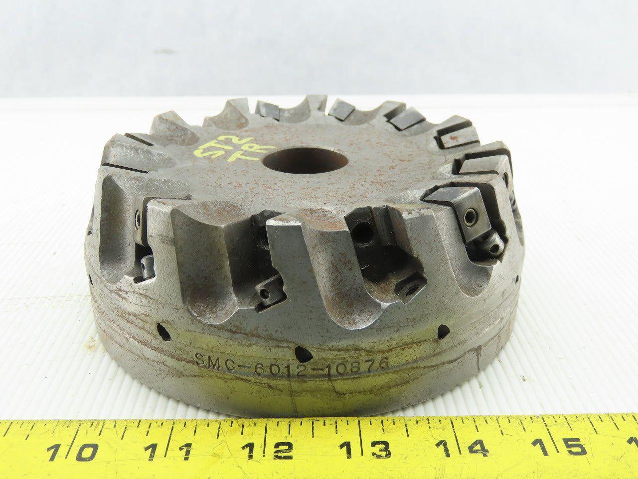 DiJet SMC-6012-10876 6" Indexable Face Mill Cutter 1-1/2" Arbor 12 Flute