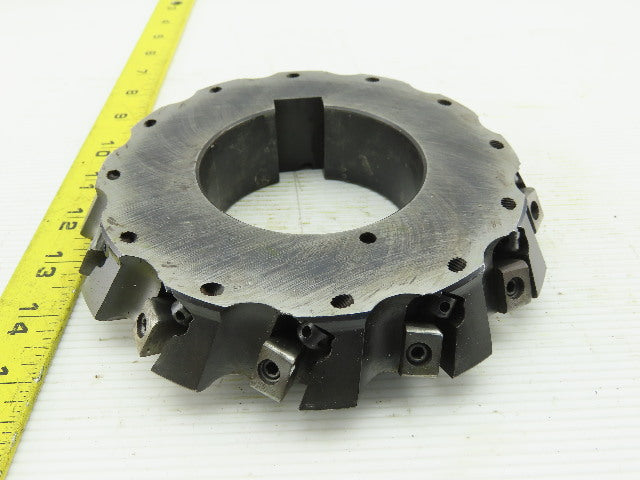 Dijet MSM6.612-10550 6-5/8" Indexable Face Shell Mill Cutter 3" Arbor 12 Flute