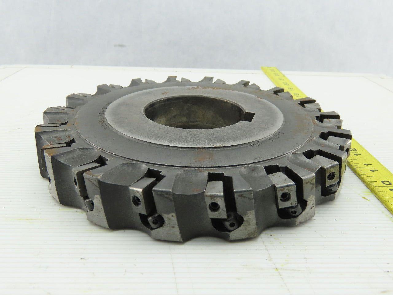Dijet HSM9.018-10431L 9" Indexable Face Shell Mill LH Cutter 76mm Arbor 18 Flute