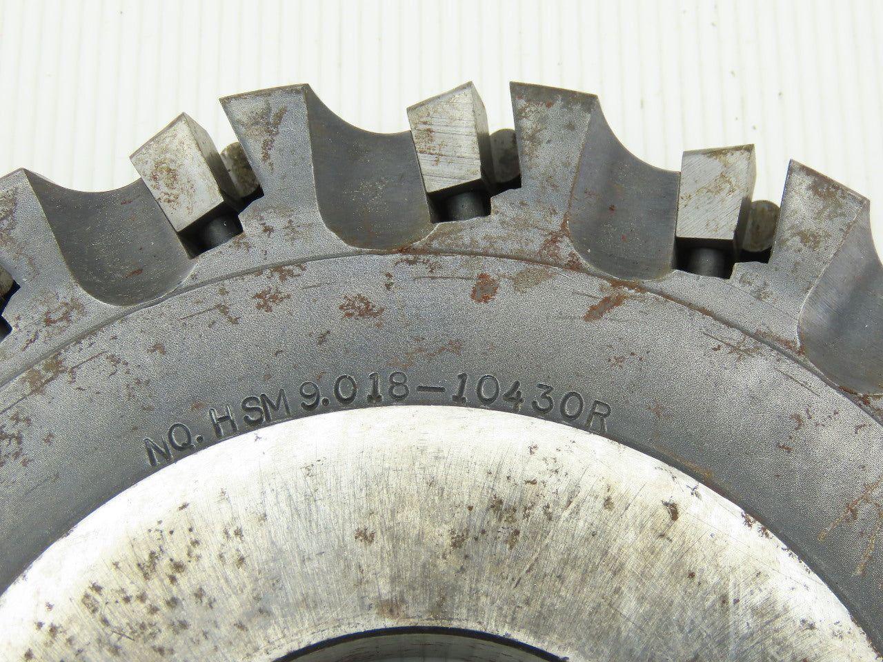 Dijet HSM9.018-10430R 9" Indexable Face Shell Mill RH Cutter 76mm Arbor 18 Flute