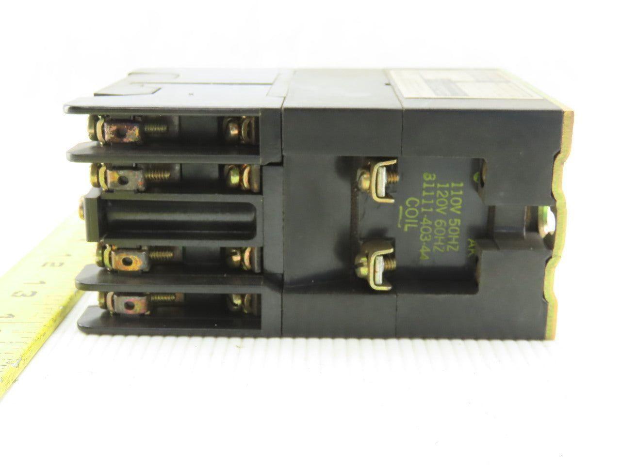 Square D L0-40 Class 8501 Ser. A 120-600V Control Relay 110-120V Coil