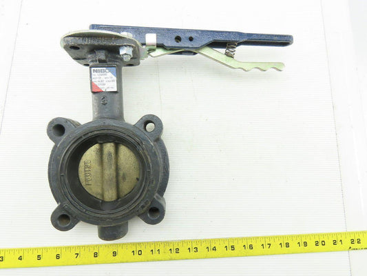 Nibco LD-2000 3" 200PSI Ductile Iron Butterfly Valve with EPDM Liner Lug Type