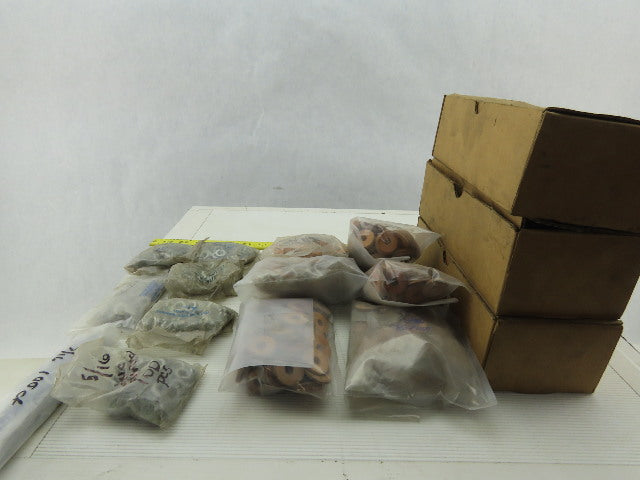 Tapco Flat Countersunk Head Elevator Bolts Lock Washers Nuts Leather Washers