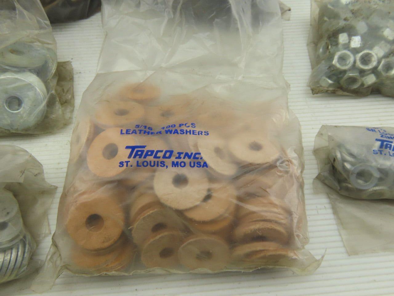 Tapco 5/16-18x2 Countersunk Elevator Bolt W/Fender Washer, Flat, Lock, & Hex Nut