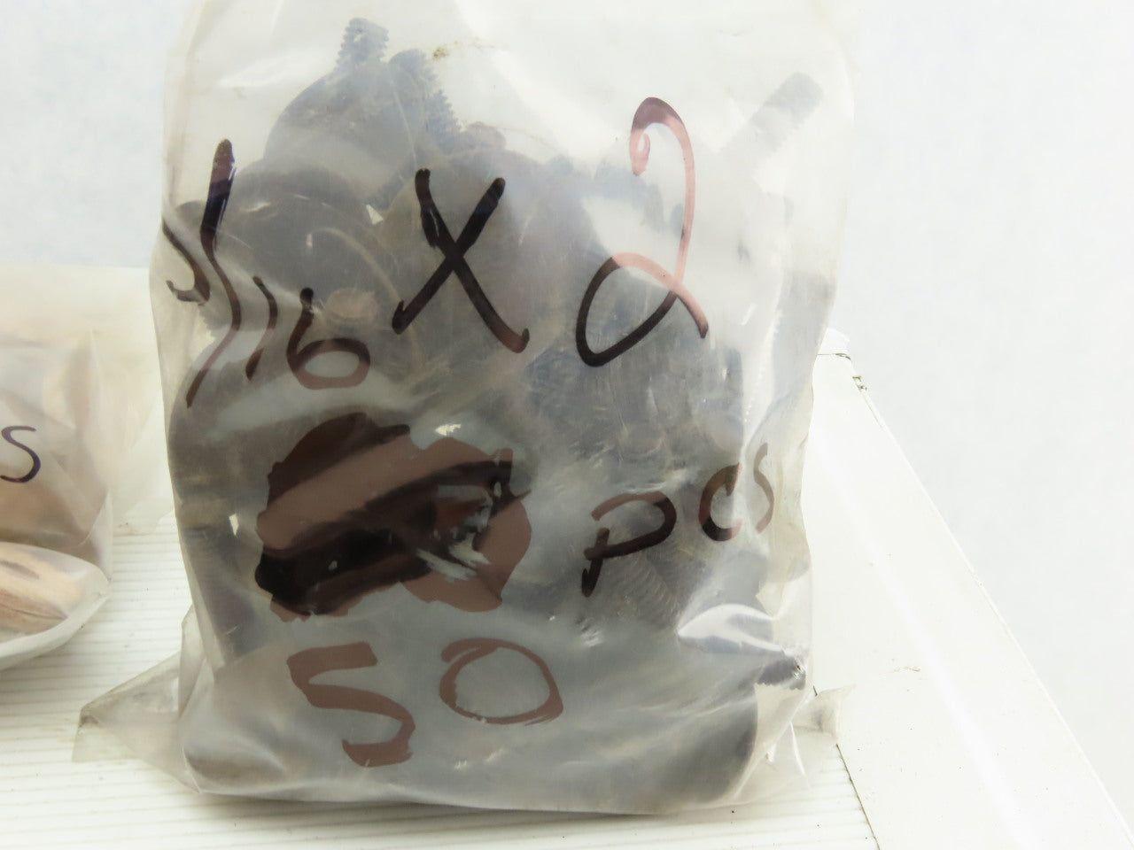 Tapco 5/16-18x1-1/2 Flat Countersunk Bolts W/Washers And Hex Nuts Bulk Lot