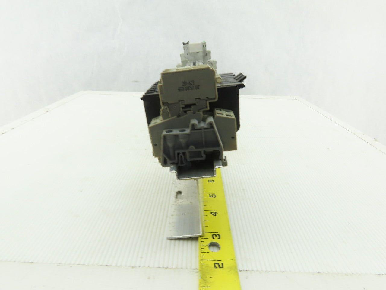 Allen Bradley 1492-H Mixed Lot DIN Rail Fuse Holders Terminal Blocks Lot of 63