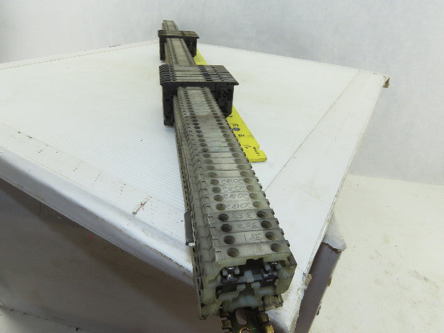 Allen Bradley 1492-H DIN Rail Mount Fuse Holders And Terminal Blocks Lot Of 135