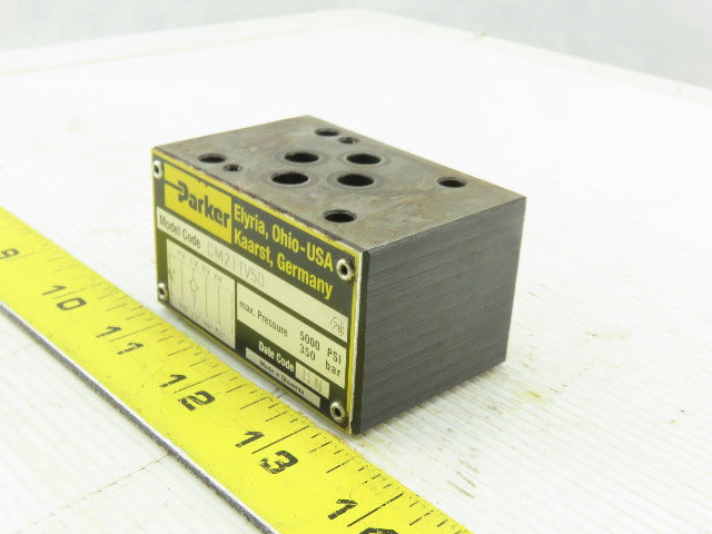 Parker CM2TTV50 Control Valve Max. Pressure 5000 PSI 350 Bar
