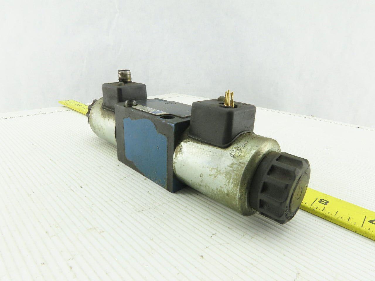 Rexroth 4WE 6 D62 / OFEG24N9K33L=AN Directional Control Valve Solenoid 24V