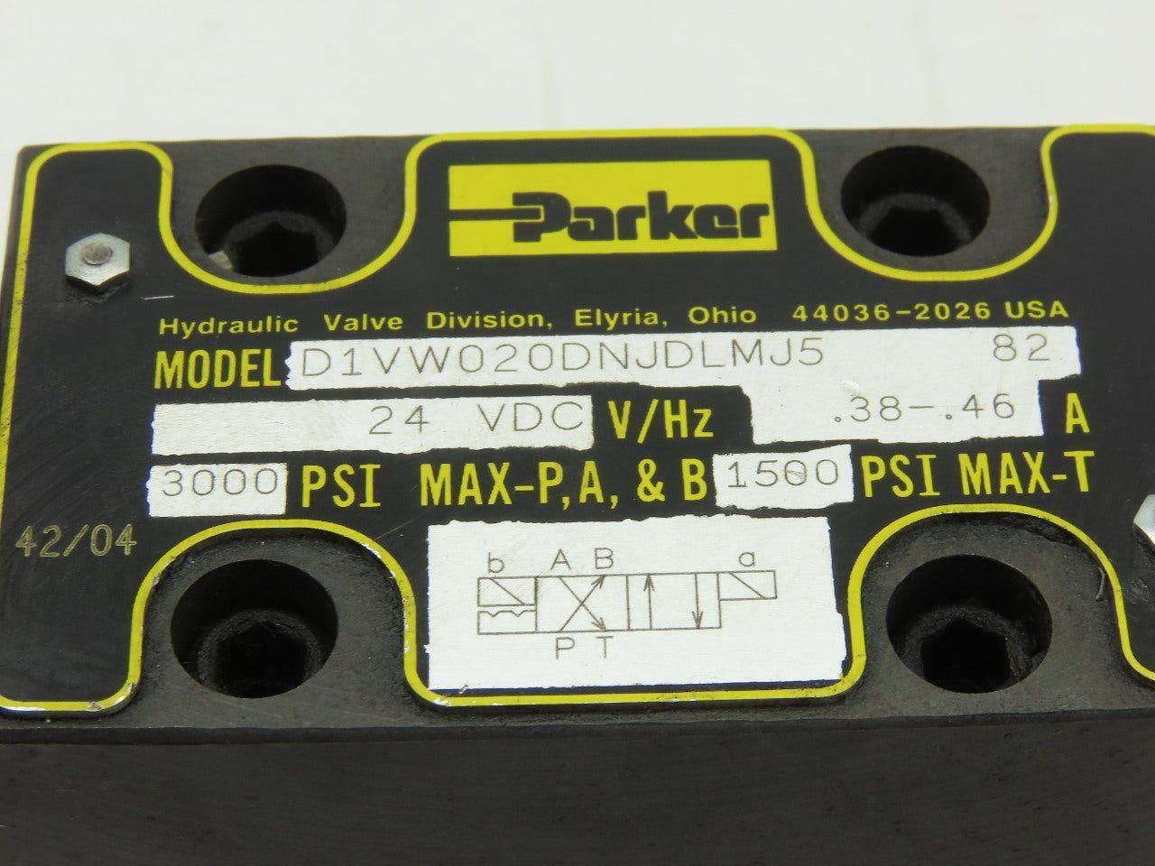 Parker PRDM2PP21SNS Pressure Reducing Module 24VDC Hydraulic Valve Subplate Assy