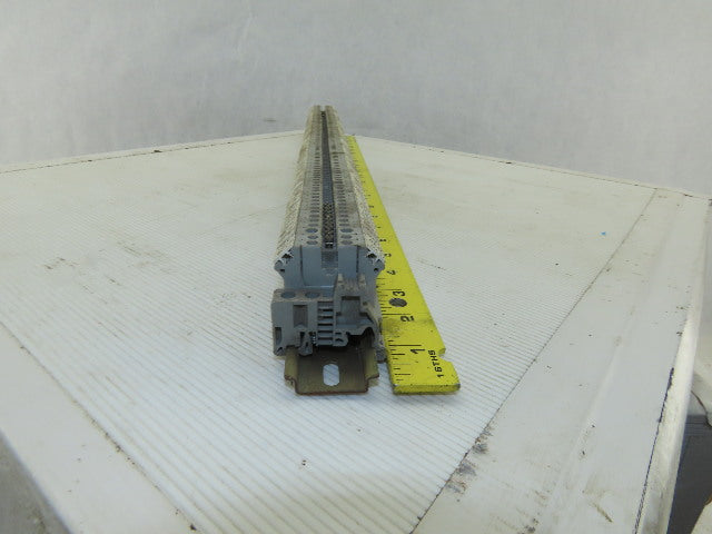Phoenix Contact UK5 600V 34A 28-10AWG Contact Block On DIN Rail Lot of 94
