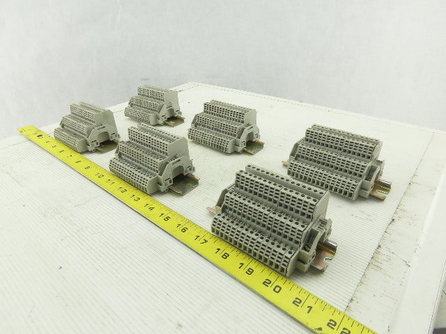 Allen Bradley 1492-WTS3 6 DIN Rail Sensor Terminal Block 500V Lot of 90