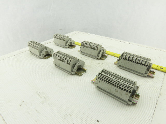 Allen Bradley 1492-WTS3 6 DIN Rail Sensor Terminal Block 500V Lot of 90