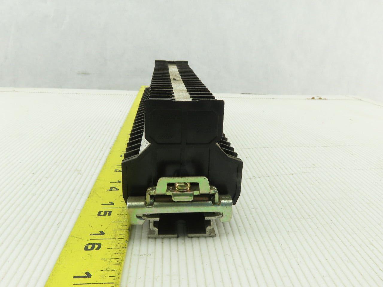 Togi PUW-20 DIN Rail Dual Terminal Block 600V 16A 600V 19 A 14 AWG Lot of 24