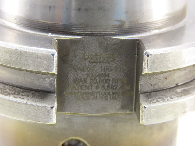 Briney V40SF-100-275 Cat 40 Shrink Fit Tool Holder 1" Bore 2-3/4" Projection
