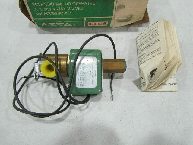 Asco Red Hat 8314C7 3-Way 110/120V 1/4" 80PSI Solenoid Valve
