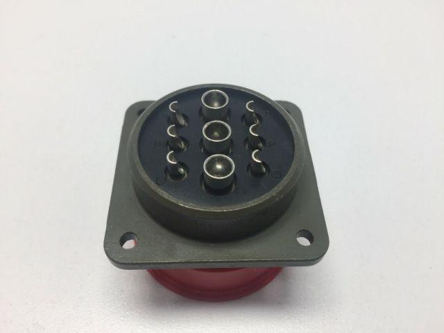 Powell Electronics MS3102A28-1S Amphenol 9 Hole Circular Connector