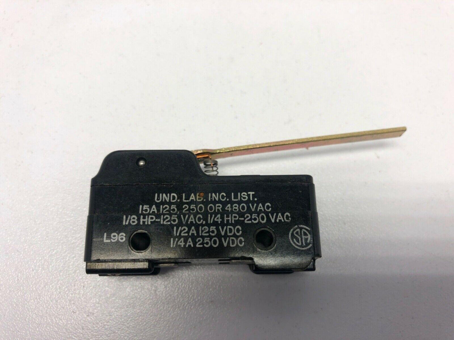 Honeywell Micro Switch YZ-2RW Limit Switch 15A-125 250 480 VAC Lot of 10