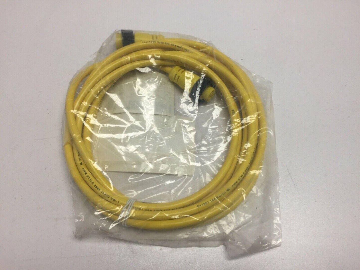 Woodhead Connectivity 113020A03F120 3P Male/Female ST/ST 12' 18/3 AWG PVC Cord