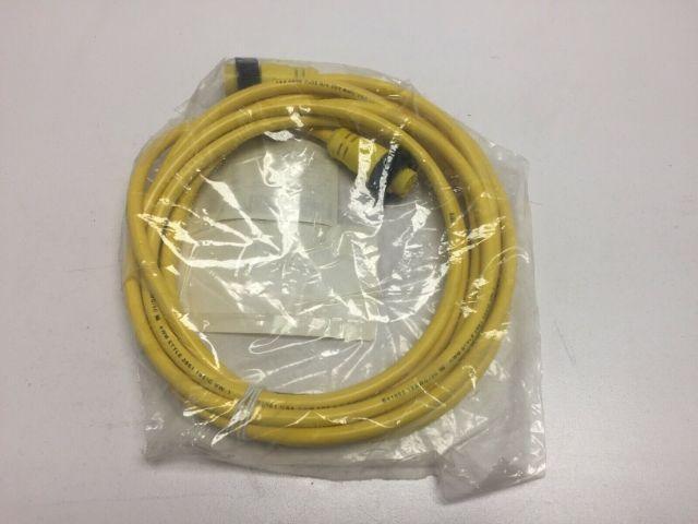 Woodhead Connectivity 113020A03F120 3P Male/Female ST/ST 12' 18/3 AWG PVC Cord