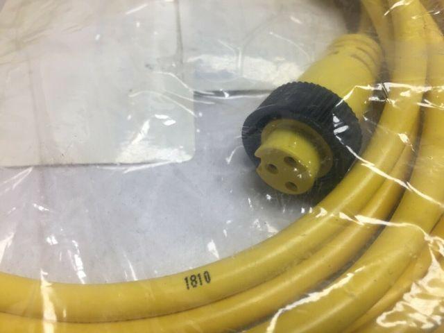 Woodhead Connectivity 113020A03F120 3P Male/Female ST/ST 12' 18/3 AWG PVC Cord