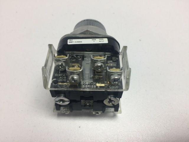 Allen Bradley 800TK2BBXX/T 30mm Black Flush Push Button Series T