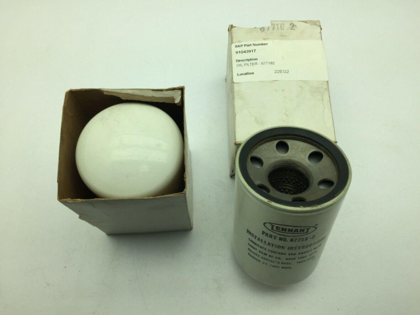 Tennant 67718-2 Hydraulic Filter Lot of 2