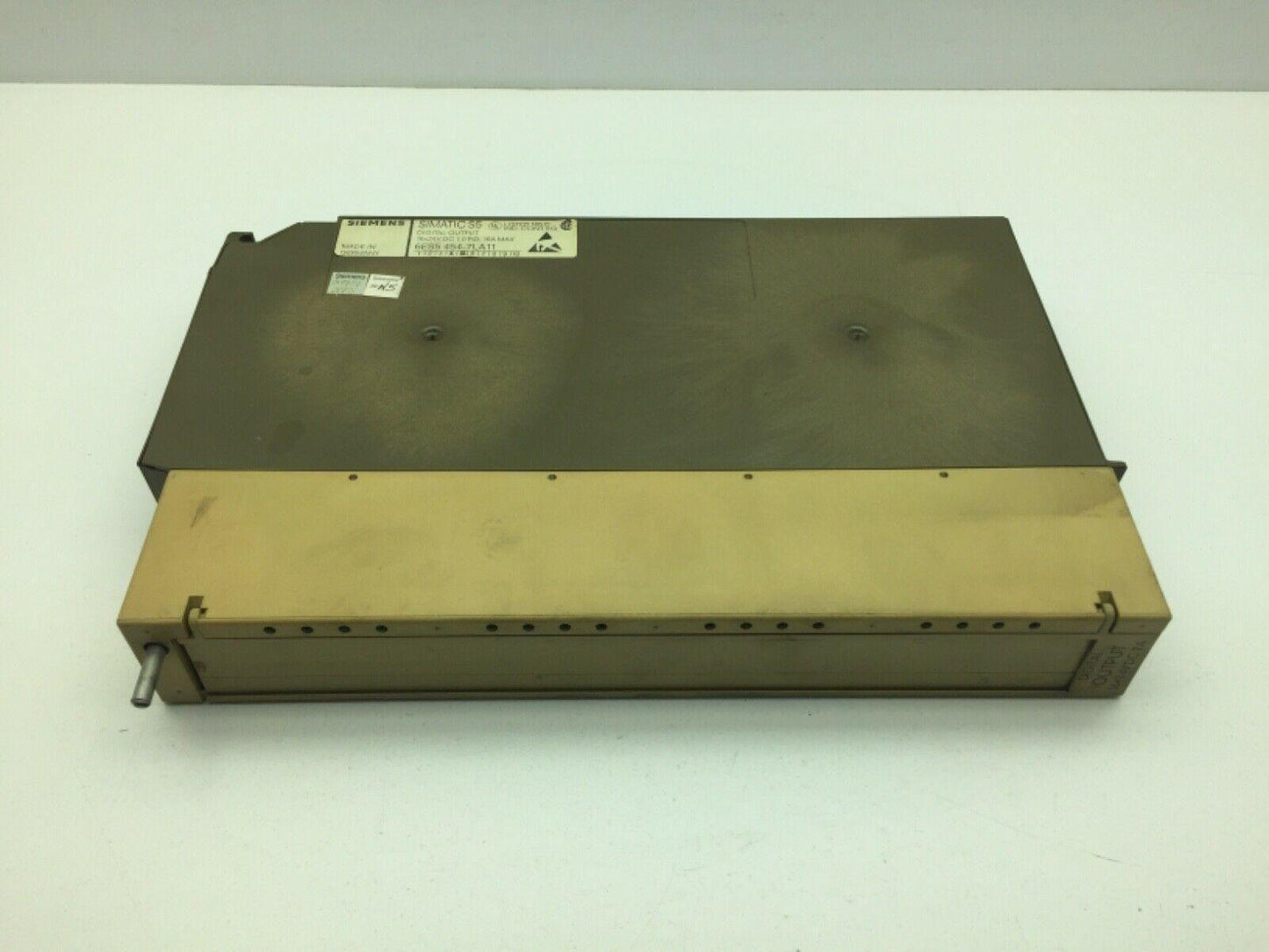 Siemens 6ES5 454-7LA11 Simatic Digital Output 24VDC 2A Missing front paper