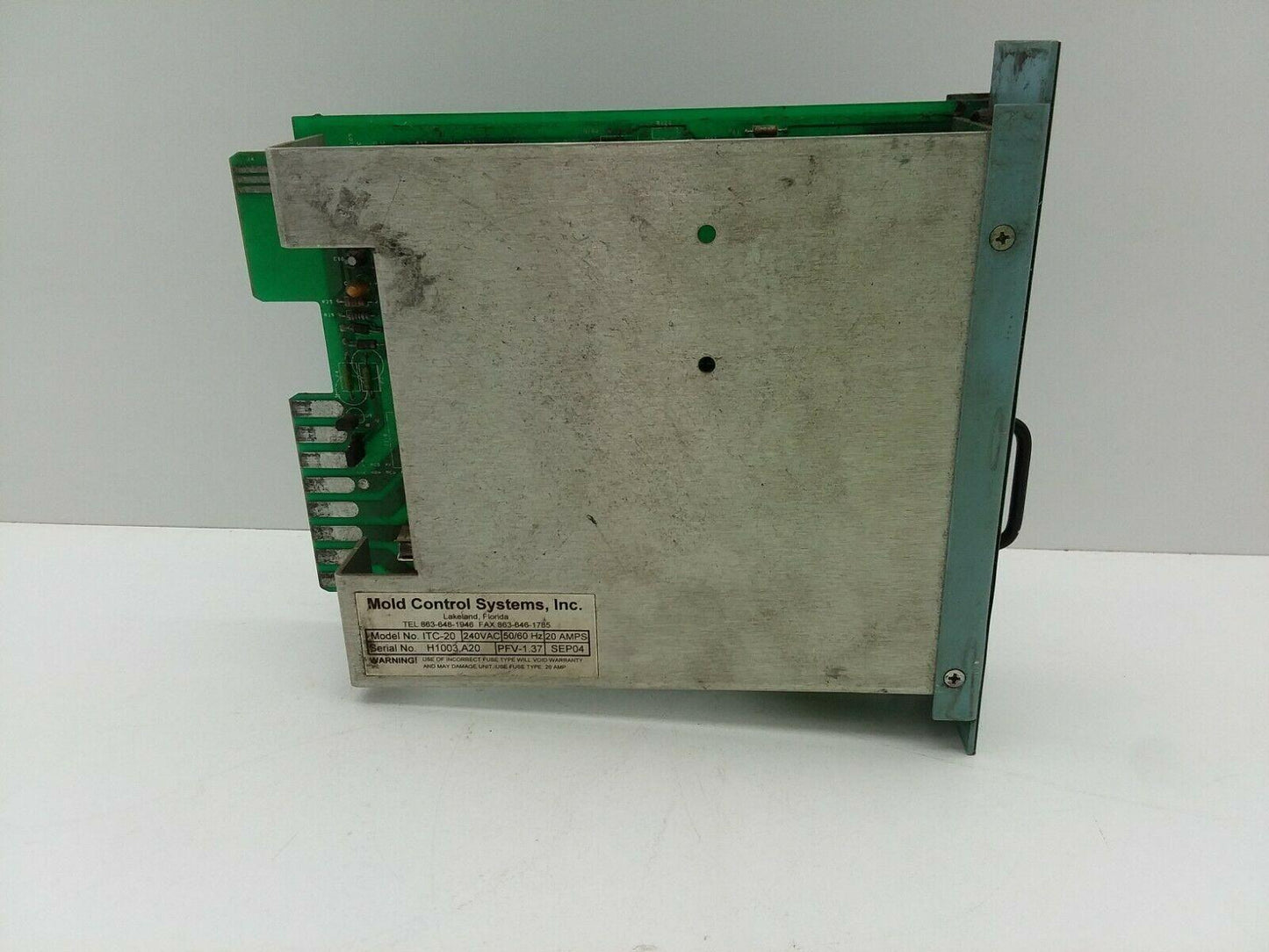 Mold Control Systems ITC-20 Microprocessor Controller 240VAC 20A