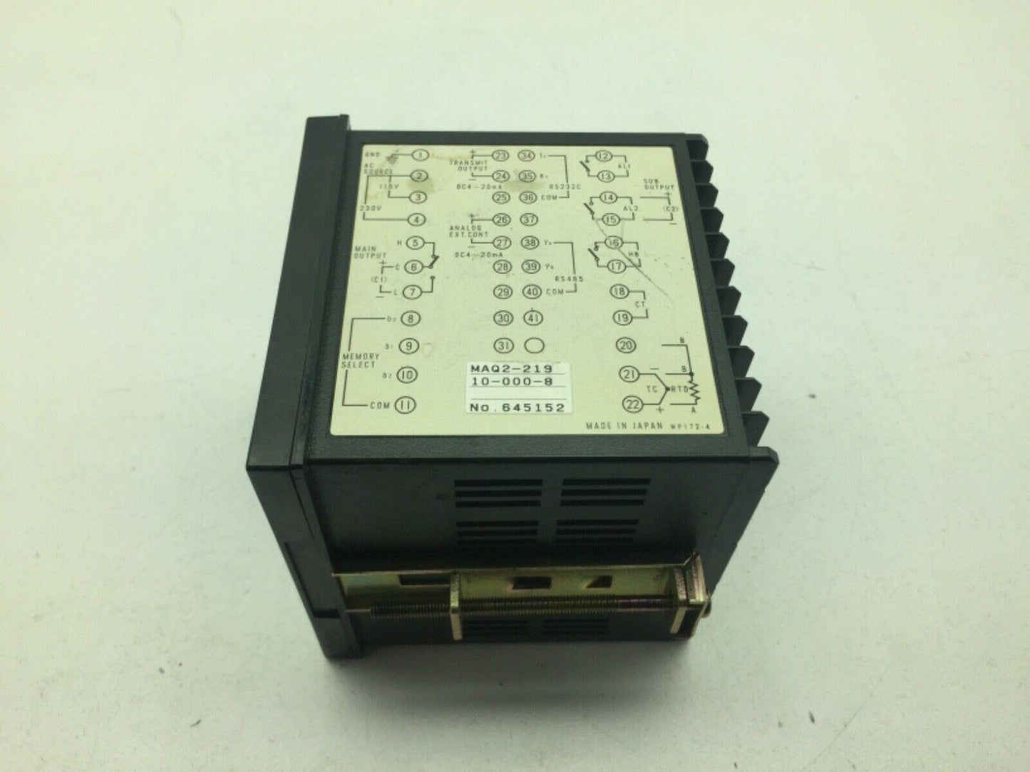 Barber-Colman MAQ2-219-10-000-8 Temperature Controller PLC Temp