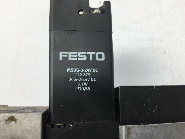 Festo MUHX2-ZP-D-1-24G Solenoid Valve 145 PSI W/NASE-1/4-1-ISO 1/4" NPT