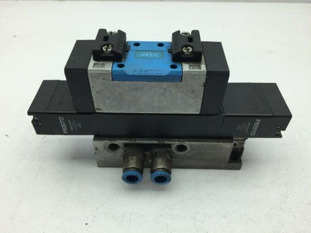 Festo MUHX2-ZP-D-1-24G Solenoid Valve 145 PSI W/NASE-1/4-1-ISO 1/4" NPT