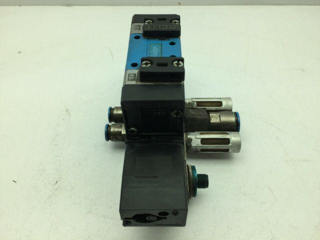 Festo MUHX2-ZP-D-1-24G Solenoid Valve 145 PSI W/NASE-1/4-1-ISO 1/4" NPT