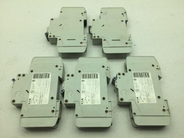 Eaton WMZT1D08 Circuit Breaker Single Pole 240-415V 8A Lot of 5
