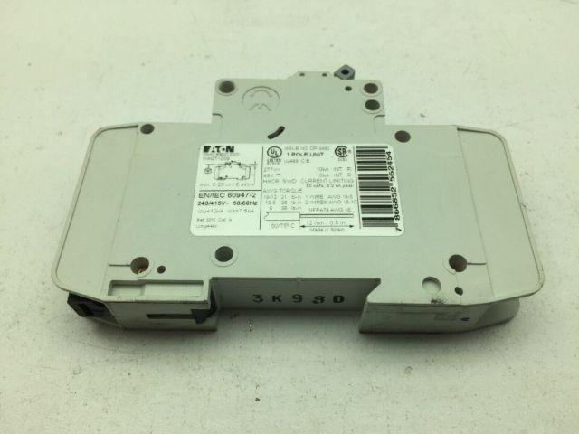 Eaton WMZT1D08 Circuit Breaker Single Pole 240-415V 8A Lot of 5