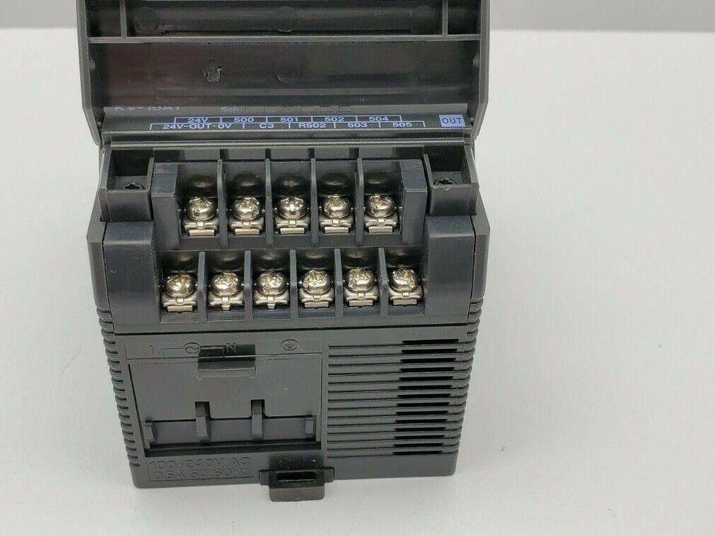 Keyence KV-16AT Programmable Controller 100-240VAC 0.5A DIN Rail Mount